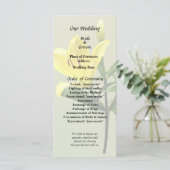 Eén gele Lily Programma (Staand voorkant)