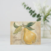 Een gele pier briefkaart (Staand voorkant)