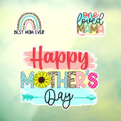 Een geliefde mama raamsticker (Vel 3)