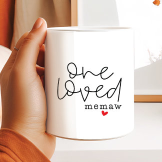 Eén Geliefde Memaw Mok Cadeau