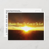 Een geloofsreis van hoop feestdagenkaart (Voorkant / Achterkant)