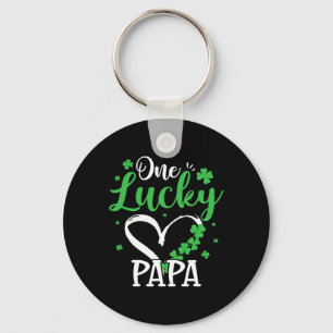 Een gelukige papa St. Patricksdag Iers groene sham Sleutelhanger