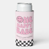 Een gelukkig Babe Happy Face Pink (Seltzer Voorkant)
