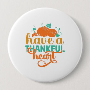 Een gelukkig hart hebben ronde button 4,0 cm