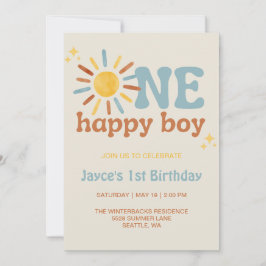 Eén Gelukkig Jongen, 1e Rondje Om De Zon Kaart