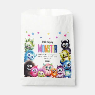 Een gelukkig monster Kinder dank u Bedankzakje