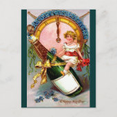 Een gelukkig nieuwjaar feestdagenkaart (Voorkant)