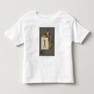 Een gelukkig nieuwjaarGnomen gooien geld Kinder Shirts