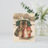 “Een Gelukkig Paar” van Beatrix Potter Briefkaart (Staand voorkant)