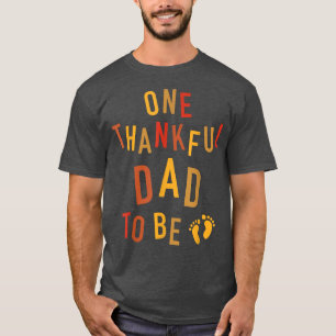 Een gelukkig vader was Thanksgiving zwangerschap A T-shirt