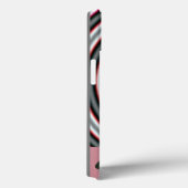 Een gelukkig vormcirkelroze Case-Mate iPhone case (Achterkant / Rechts)