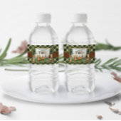 Een gelukkige camper 2e verjaardag waterfles etiket