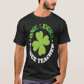 Een gelukkige dansleraar Ierse C St Patrick's Day T-shirt (Voorkant)