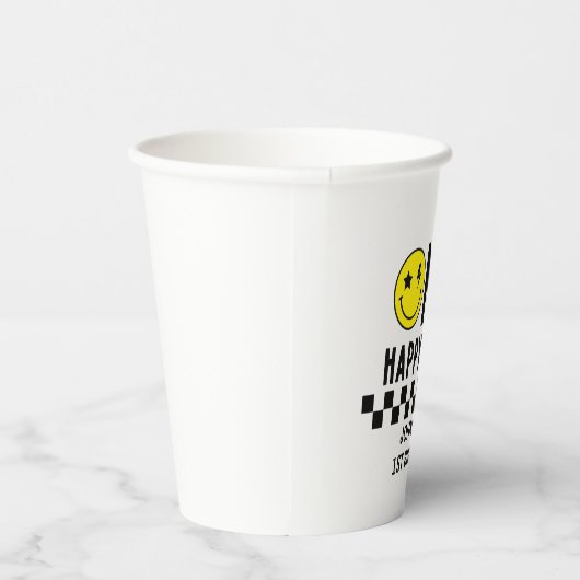 Een gelukkige Eerste verjaardag van de Kerel Papieren Bekers (Rechts)