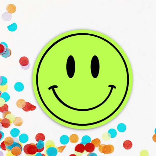 Een Gelukkige Gal 1e Verjaardag Smiley Gezicht Kaart