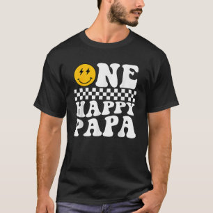 Een Gelukkige Gast 1e Verjaardag Een Cool Papa Fam T-shirt