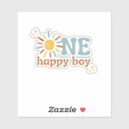 Een gelukkige jongen, 1e reis rond de zon sticker