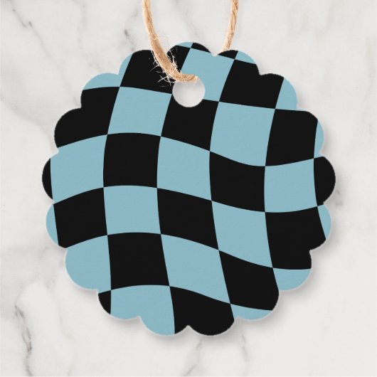 Een gelukkige kerel dank je gunsten bedankjes labels (Achterkant)