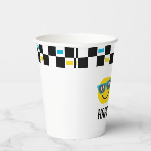 Een gelukkige kerel verjaardag 1e verjaardag papieren bekers (Rechts)