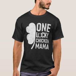 Een gelukkige kip mama  bijpassende St. Patrick's  T-shirt