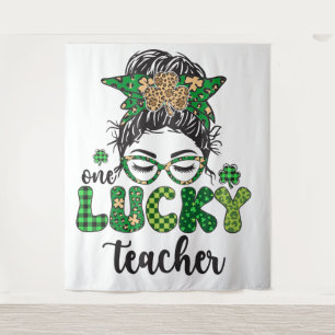 Een Gelukkige Leraar - St. Patrick's Dag Wandkleed
