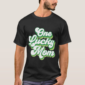 Een gelukkige mama St Patrick's Day T-shirt
