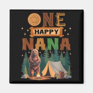 Eén gelukkige Nana-c camper 1e verjaardag Camng Be Magneet