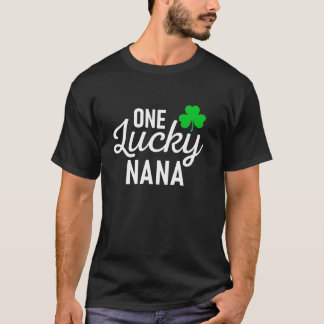 Een gelukkige Nana Ierse familie Nana St Patrick's T-shirt