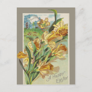 Een gelukkige Pasen Feestdagenkaart