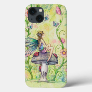 Een gelukkige plek fee fantasie illustratie iPhone 13 hoesje