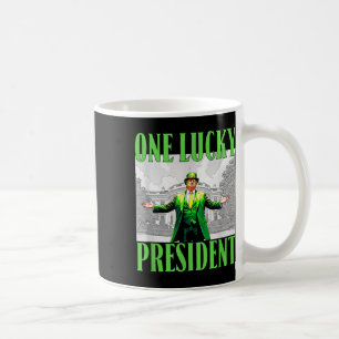 Een gelukkige President Trump St Patricks Day Iris Koffiemok