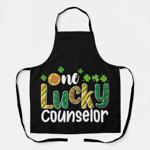 Een gelukkige raadgever school St. Patrick's Day Schort
