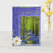 Een gelukkige reis. kaart (Gele Bloem)