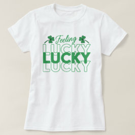 Een gelukkige St. Patrick's Day T-shirt