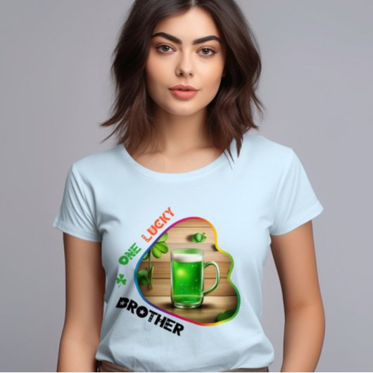 Een gelukkige vader - Leprechaun's Hide and Seek T-shirt