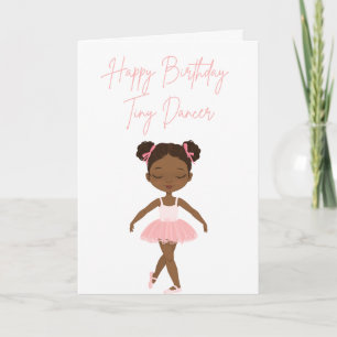 Een gelukkige verjaardag Tiny Dancer, kind verjaar Kaart