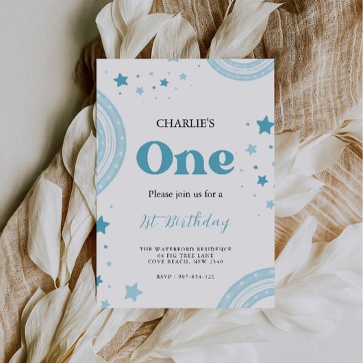 Een gelukkige verjaardagsuitnodiging kaart