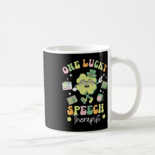 Een gelukstherapeut Slp Shamrock St Patrick Koffiemok
