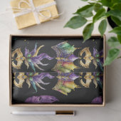 Een gemaskeerd Mardi Gras Series Design 4 Tissuepapier (Geschenk)