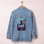 Een gemaskerde ninja denim jacket (Hangar)