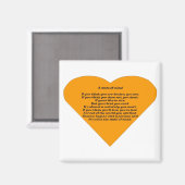 Een gemoedstoestand magneet (Voorkant / Achterkant)