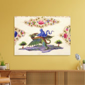 Een Genie en een Winged Monster Canvas Afdruk (Insitu (Woonkamer))