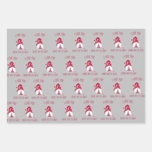 Een genoom voor Valentijnse | Valentijnsdag Inpakpapier Vel (Voorkant 3)