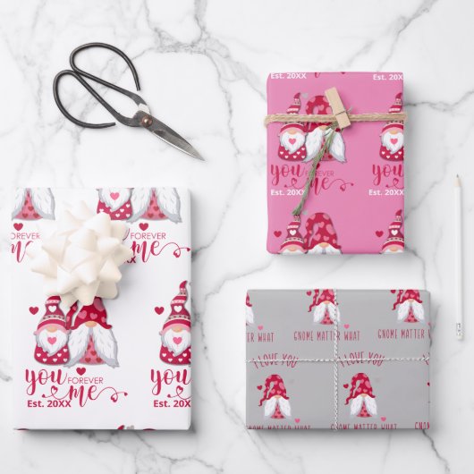 Een genoom voor Valentijnse | Valentijnsdag Inpakpapier Vel (Voorkant)