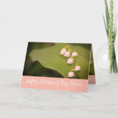 Een gepersonaliseerde Moederdag Kaart (Voorkant)