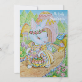 EEN GEpersonaliseerde PAASKAART VOOR EEN KLEINDOCH Feestdagenkaart