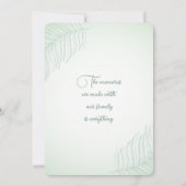 Een gepersonaliseerde Uitnodiging van de Reunion v (Achterkant)