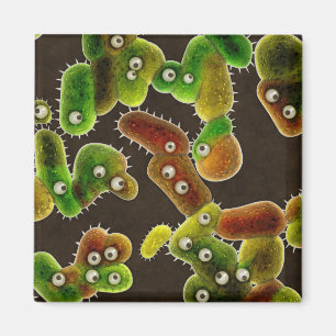 Een Germafobe's Nightmare City van Germs Magneet