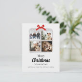 Een geschenk van liefde feestdagenkaart (Staand voorkant)