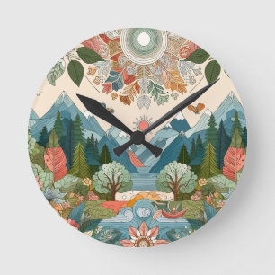Een geschenk vol oprechtheid, Pillow Ronde Klok